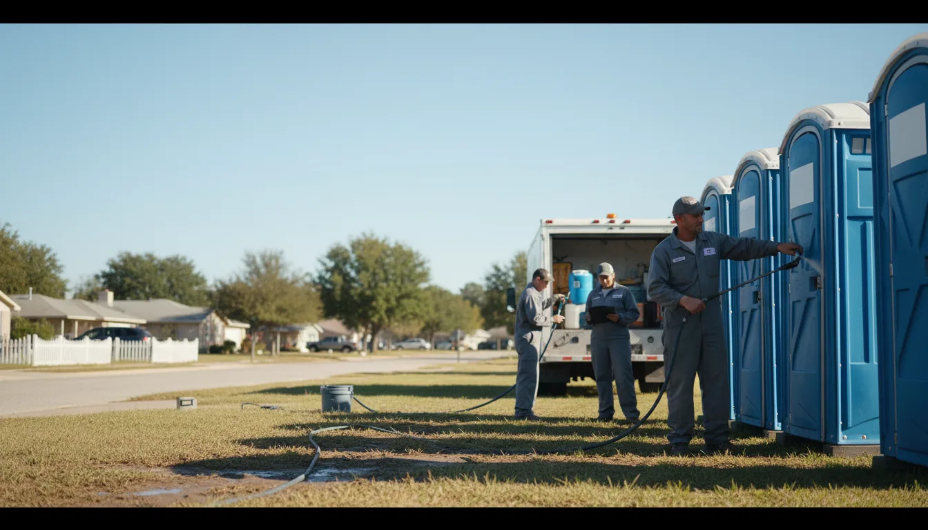 Long-Term Portable Toilet Rental in Leon, KS near me